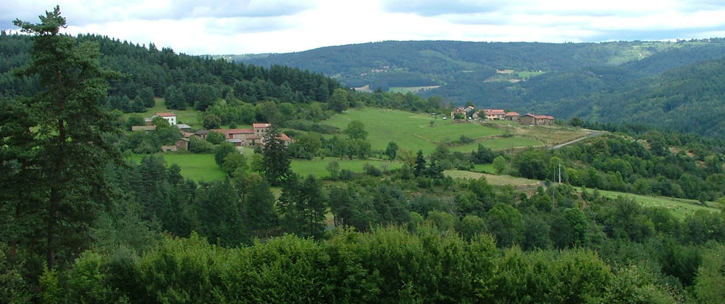 Succession de replats et de vallée encaissées