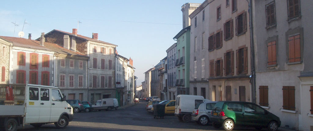 Arlanc - rue centrale