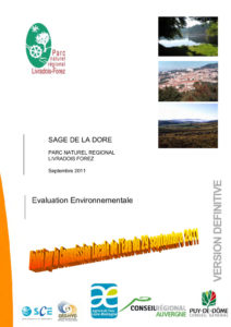 Evaluation environnementale du SAGE Dore - 2011