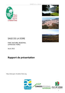 Rapport de présentation du SAGE Dore - 2012