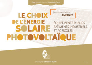 Cahier du Parc photovoltaïque