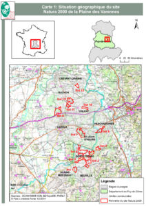 Périmètre du site Natura 2000