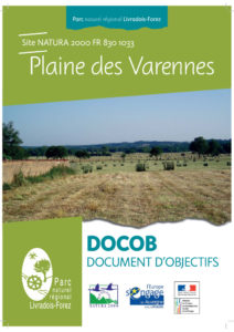 DOCOB Plaine des Varennes 1/4 Diagnostic et bilan