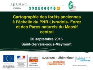 Présentation du rendu cartographique des forêts présumées anciennes (PDF - 5Mb) Présentation du rendu cartographique des forêts présumées anciennes