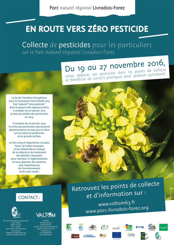 Affiche zéro pesticide