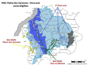 Mesures PAEC Plaine des Varennes - Dore aval