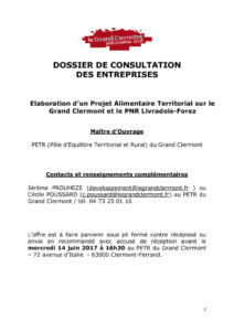 Dossier consultation des entreprises