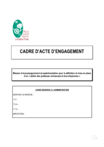 Acte d'engagement (PDF - 287Kb)