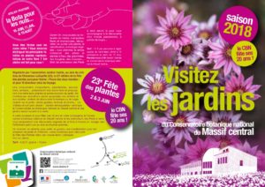 thumbnail of Flyer Visites jardins CBN 2018