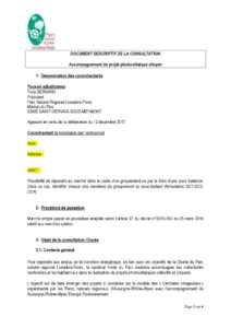 Document de consultation