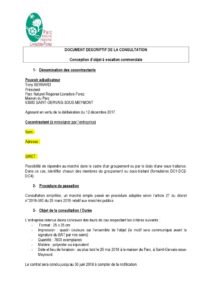 Document de consultation