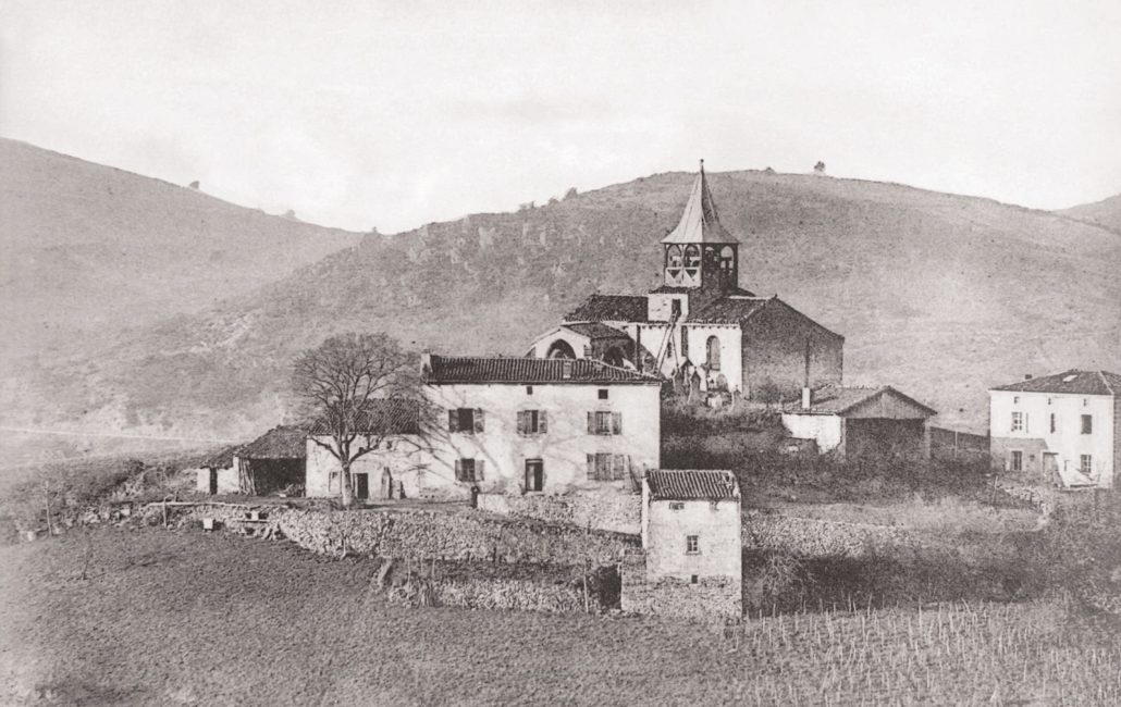 Le site historique de Saint-Jean-Saint-Gervais et ses terrasses au début du XXème siècle