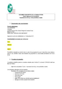 Document de consultation