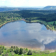 Vue sur le lac de Malaguet