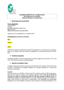 Document descriptif de la consultation etude chat forestier (PDF - 275Kb)
