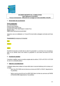 DDC Travaux de terrassement – Effacement de 2 ouvrages sur la Dore (PDF - 173Kb)