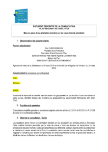 Document descriptif de la consultation (PDF - 160Ko)