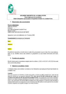 Document descriptif de la consultation etude Coleopteres saproxiliques et syrphidés forestier (PDF - 181Ko)