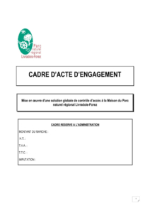 Acte d'engagement (PDF - 261Ko)