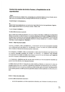 ANNEXE CONTRAT DE CESSION DROIT AUTEUR EXPLOITATION ET REPRODUCTION HULA-HOOP_MDT (PDF - 755Ko)