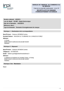 ANNEXE 4 ENREGISTREMENT DEPOT INPI 14-03-19 (PDF - 62Ko)