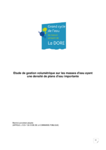 Annexe technique Etude de gestion volumétrique sur les masses d'eau ayant une importante densité de plans d'eau (PDF - 1Mo)