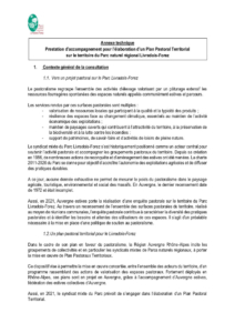 Annexe technique élaboration d'un plan pastoral (PDF - 148Ko)