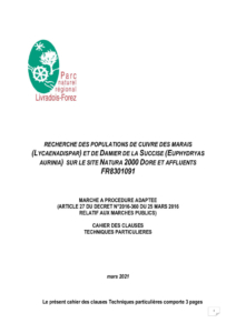 CCTP étude cuivré des marais et damier (PDF - 181Ko)