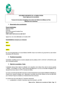 DDC Travaux de rénovation énergétique de la toiture de l'Atelier de la Maison du Parc (PDF - 185Ko)