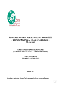 CCTP revision docob vallée de la Senouire (PDF - 362Ko)