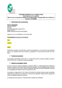 DDC-Mise en œuvre du document d’objectifs Complexe Minier de la Vallée de la Senouire-2021 et 2022 (PDF - 817Ko)