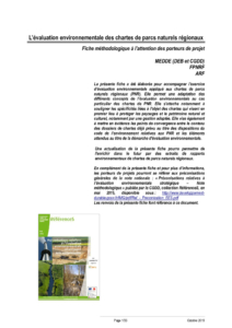 5 Annexe Fiche Methodo Eval Environnementale Chartes PNR (PDF - 744Ko)