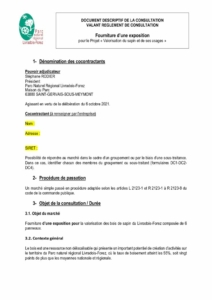 DDC Fourniture exposition de valorisation du sapin (PDF - 216Ko)