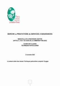 CCTP - marché de prestations de services d'assurances (PDF -2Mo)