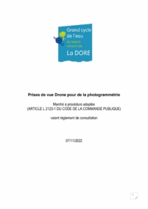 DDC - Prises de vue Drone pour de la photogrammétrie (PDF - 168Ko)