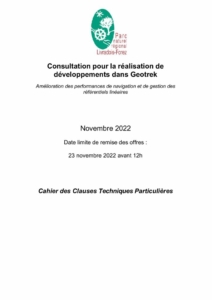 CCTP - Amélioration des performances de navigation et de gestion des référentiels linéaires outils geotrek (PDF - 184Ko)