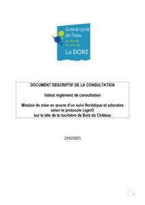 DDC - Mission de mise en œuvre d’un suivi floristique et odonates selon le protocole LigerO (PDF - 558Ko)