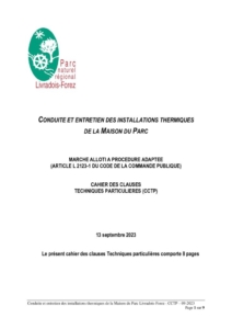 CCTP - conduite et entretien des installations thermiques de la MDP (PDF - 284Ko)
