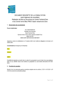 DDC - Réalisation de films sur les actions du CT CVB (PDF - 198Ko)